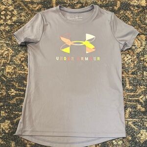 Under Armour Gray T-Shirt with Logo